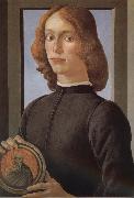 Sandro Botticelli Man as china oil painting reproduction